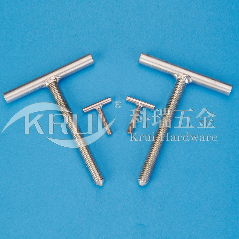 The non-sign has custom-made--The stainless steel T hand twists the screw welding combined type