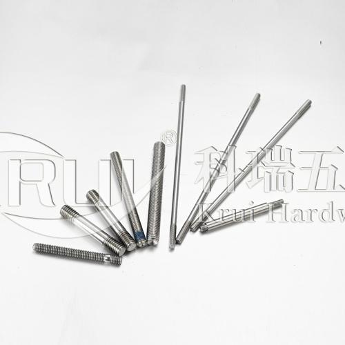 KR017 stainless steel double headed stud tooth good perfect thread screw rod